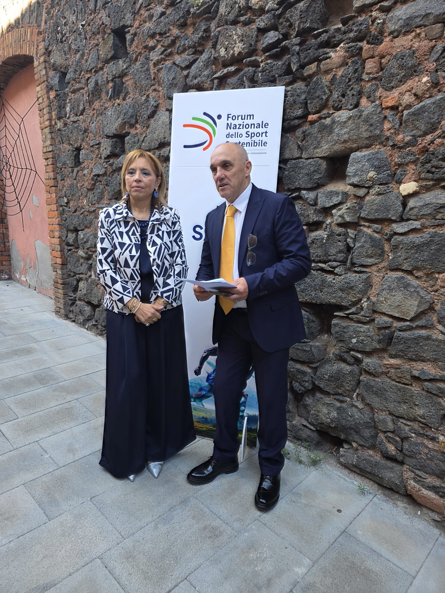 Momento dell'evento Maratona del Rispetto 2026 organizzato a Catania dall'ONBD per la prevenzione del bullismo e del disagio giovanile