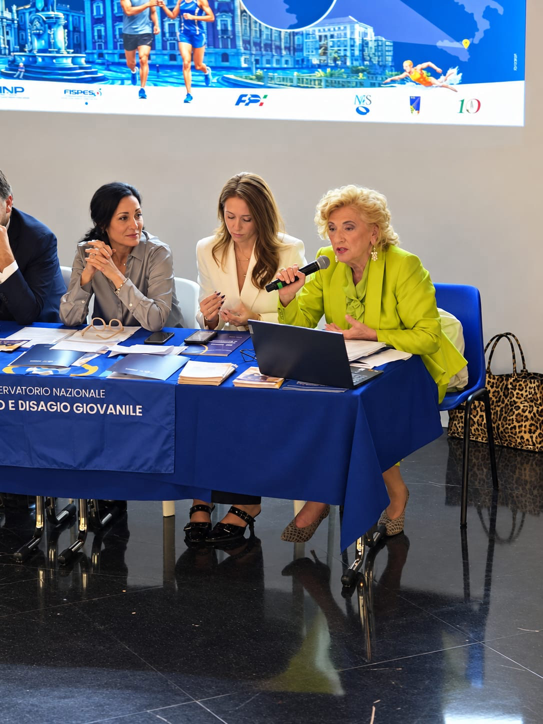 Momento dell'evento Maratona del Rispetto 2026 organizzato a Catania dall'ONBD per la prevenzione del bullismo e del disagio giovanile