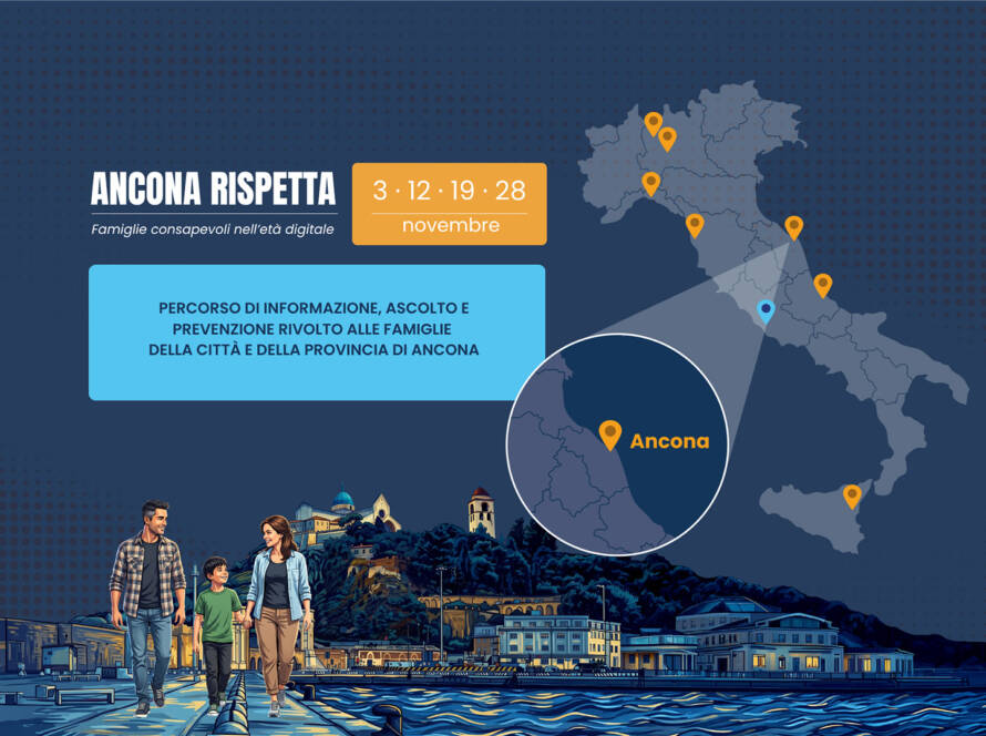 Sala gremita e relatori al tavolo durante un convegno pubblico organizzato da ONBD ad Ancona